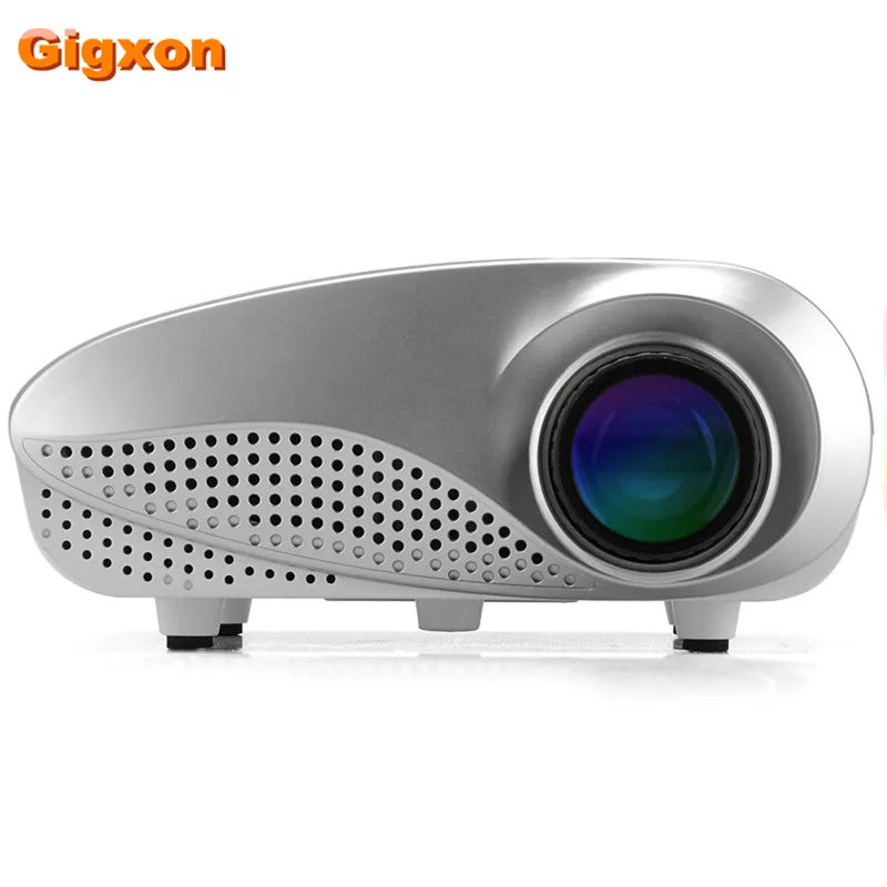 Gigxon H600 TF card set top box projector full DVD HD Players mini led