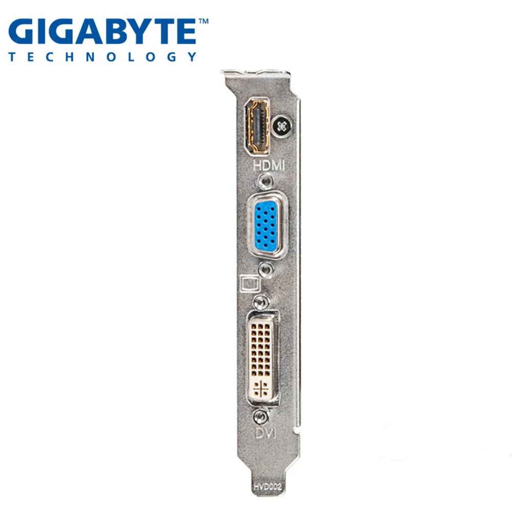 Используется Видеокарта Gigabyte GT630 2G 128 бит GDDR3 для NVIDIA VGA HDMI DVI