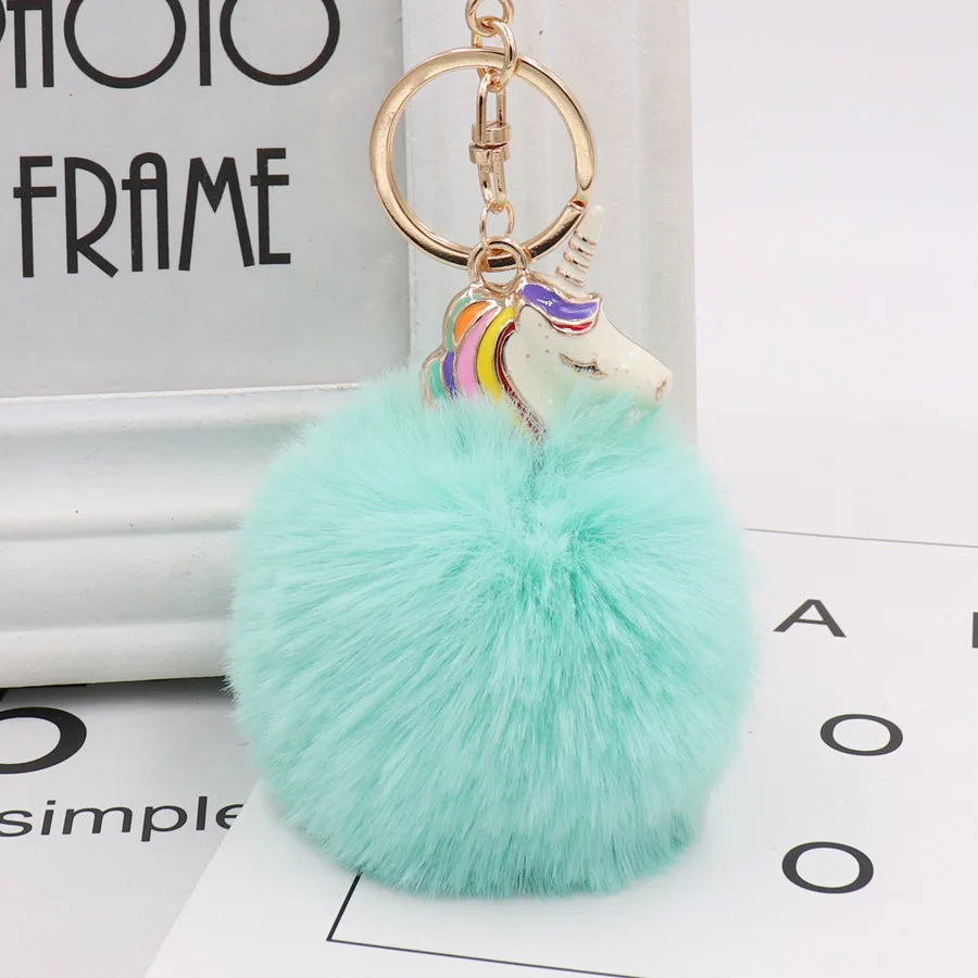New Mini Kawaii Plush Cute Fur Ball keychain Soft Toys Cute Fashion Kids Dolls pompom fluffy Charm Baby For Girls Women gift New Mini Kawaii Plush Cute Fur Ball keychain Soft Toys Cute Fashion Kids Dolls pompom fluffy Charm Baby For Girls Women gift
