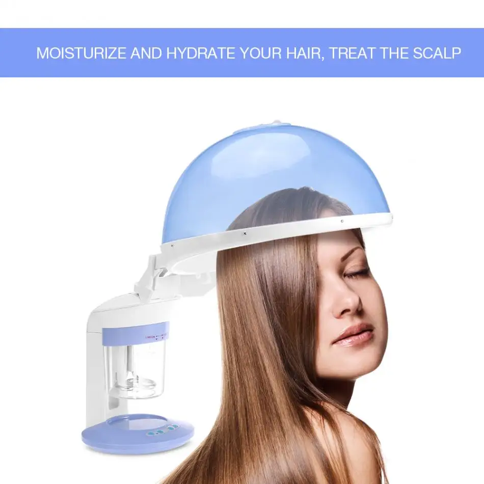

2 In 1 Hair Therapy Steamer Salon Home Ozone Steaming Ion Sparyer Mist Steam Cleanser SPA Sprayer Skin Beauty Care Machine