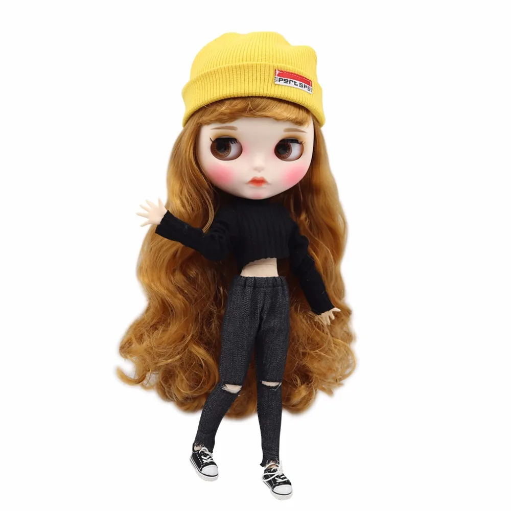 Шарнирная одежда DBS Blyth icy 1/6 30 см милый повседневный костюм с шапкой для Neo bjd