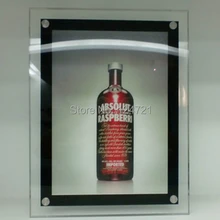 Акриловый светодиодный светильник a3/настенный светодиодный рекламный щит с защелкой, хрустальный светильник