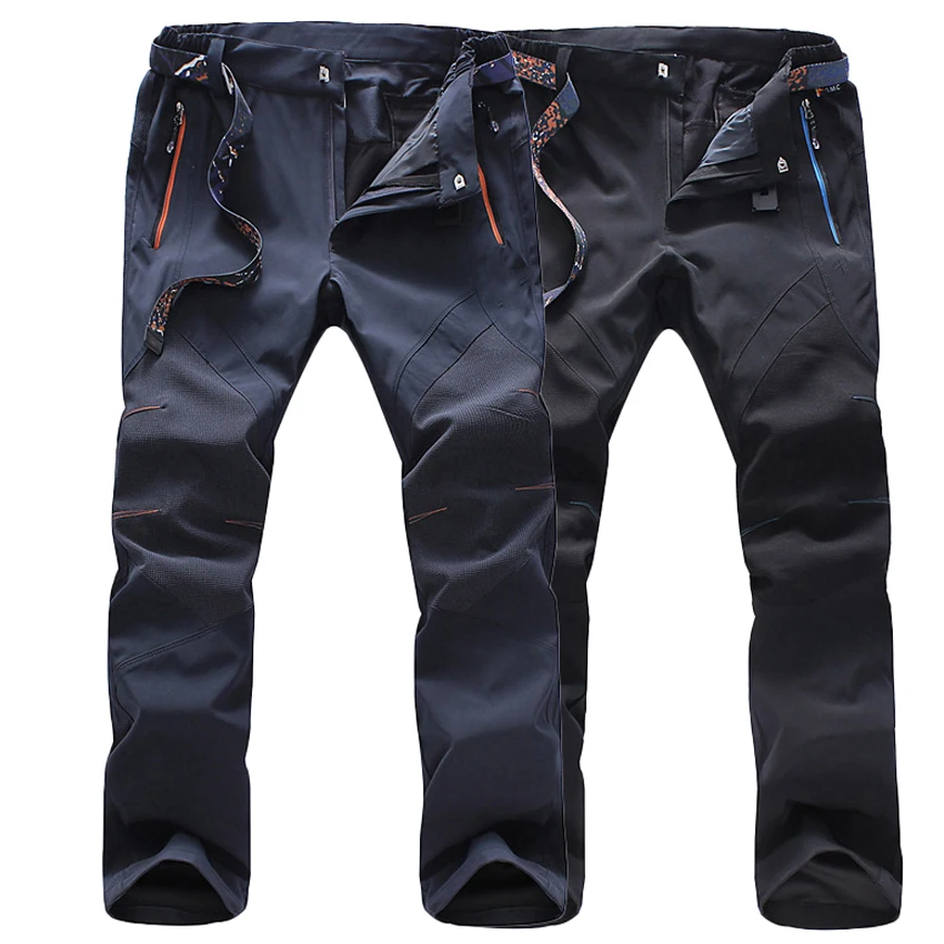 Cena WindTaste męskie letnie Softshell oddychające spodnie szybkie suche Outdoor Sports Camping narciarstwo wspinacka wodoodporne męskie spodnie KA033