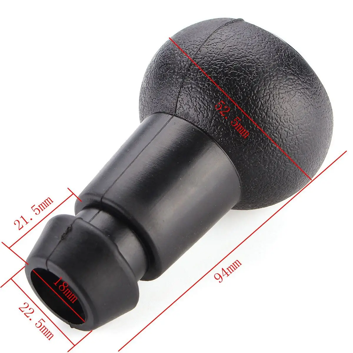 Ручка переключения передач для Peugeot 307 106 Citroen/Saxo/Xsara C2 C3 C4 черная и хромированная 5