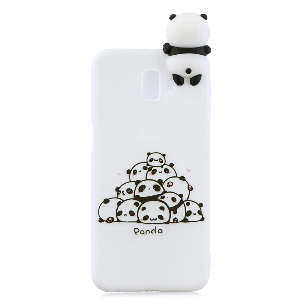 3D Cute Cartoon Soft Silicone Case for Samsung Galaxy J4 Plus Unicorn Shockpoof Protective Phone Cover J6 |