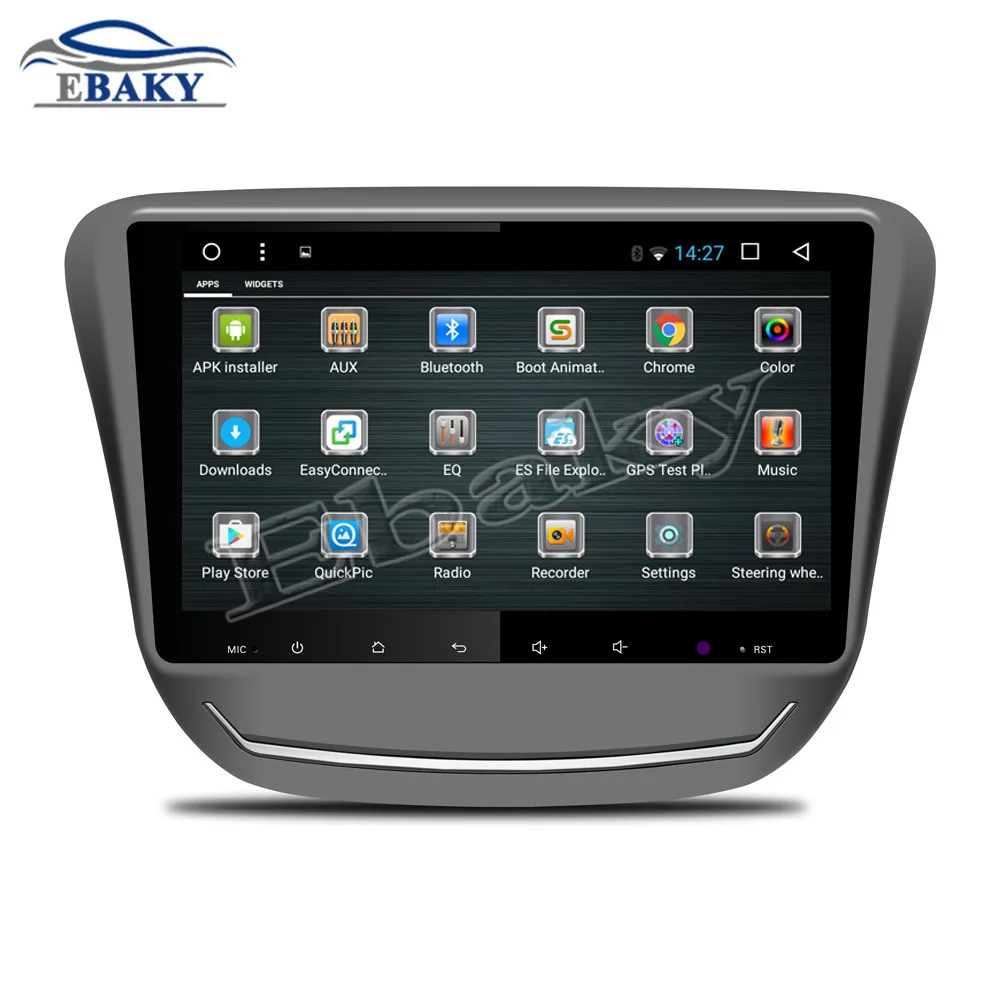 Excellent NaviTopia 9inch 1GB/2GB RAM Quad Core/Octa Core Android 7.1/8.1 Car DVD Radio for Chevrolet CAVALIER 2016-with GPS/wifi/map 4