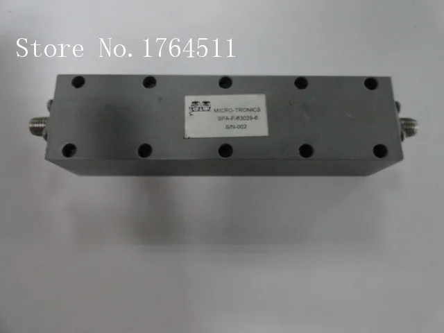 

[BELLA] MICRO-TRONICS SPA-F-63029-6 2-4GHZ RF bandpass filter SMA (F-F)