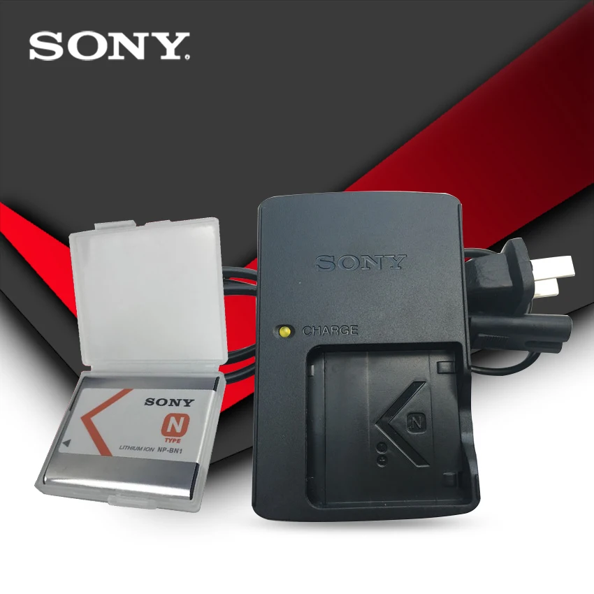 

1pc Sony Original NP-BN1 NPBN1 NP BN1 DSC TX9 T99 WX5 TX7 TX5 W390 W380 W350 W320 W310 W360 W330 QX100 W370 W730 + Charger