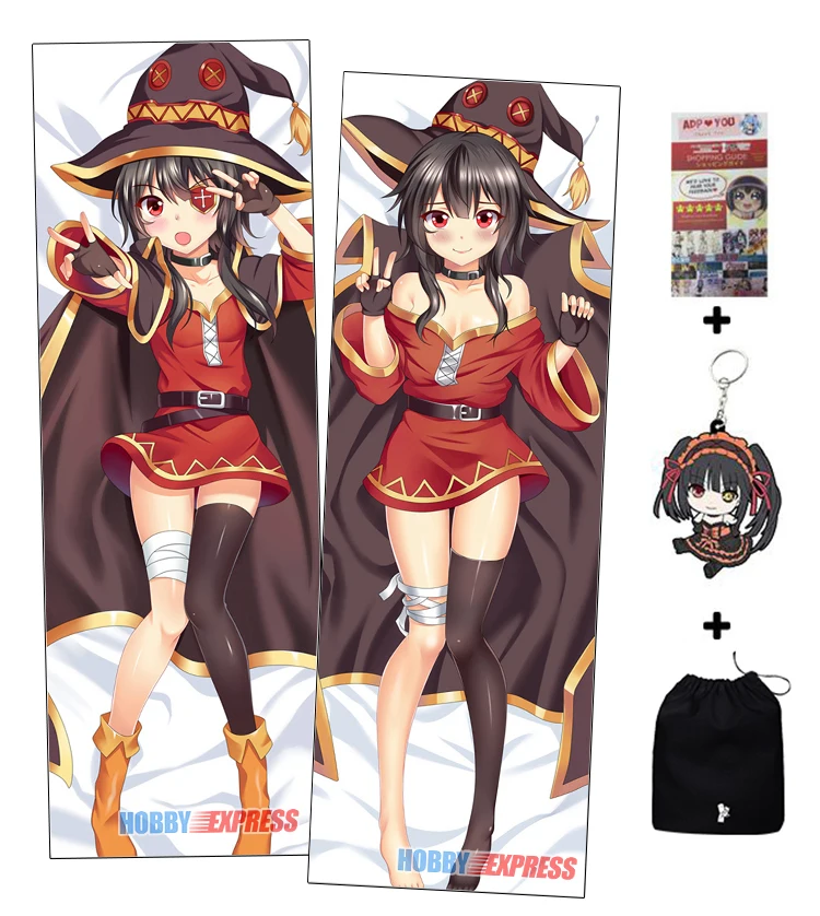 Японский чехол для подушки Hobby Express Megumin Konosuba Dakimakura ADP67024|body pillow cover|pillow coverhobby express |