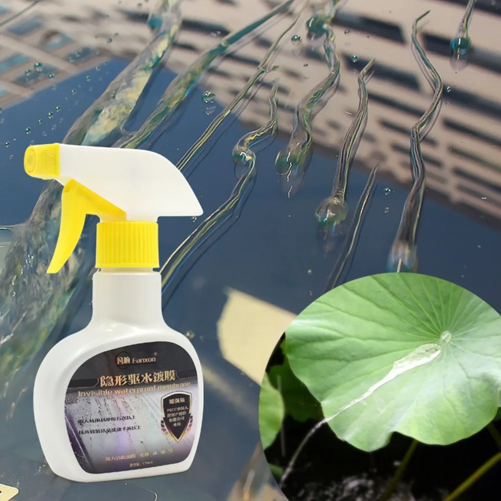 

170ML Auto Car Invisible Coating Agent Water Repellent Liquid Anti-rain Car Windshield Coating Agent With Spray-head Hot