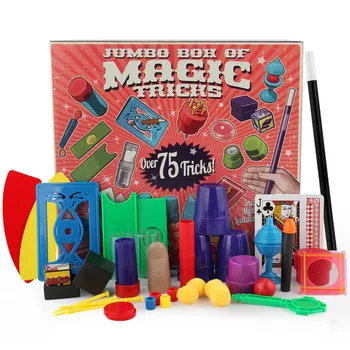 

2019 Magic Props Set with Box for Magicians Street Stage Magic Tricks Play Diffrent Kinds of Magic Toys for Kids Gifts