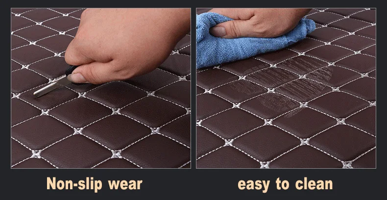 Car Floor Mats For Mitsubishi Outlander 5 Seats 2019 2018 2017 2016 2015 2014 2013 Auto Leather Carpets Floorliners