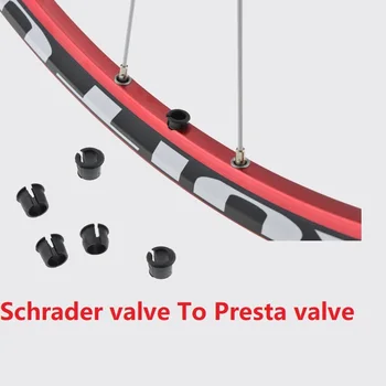 

Bicycle Valve Mouth Conversion Plastic Washer Schrader Valve Rims Change to Presta Valve AV-FV Rims Tire Inner Tube Accessories