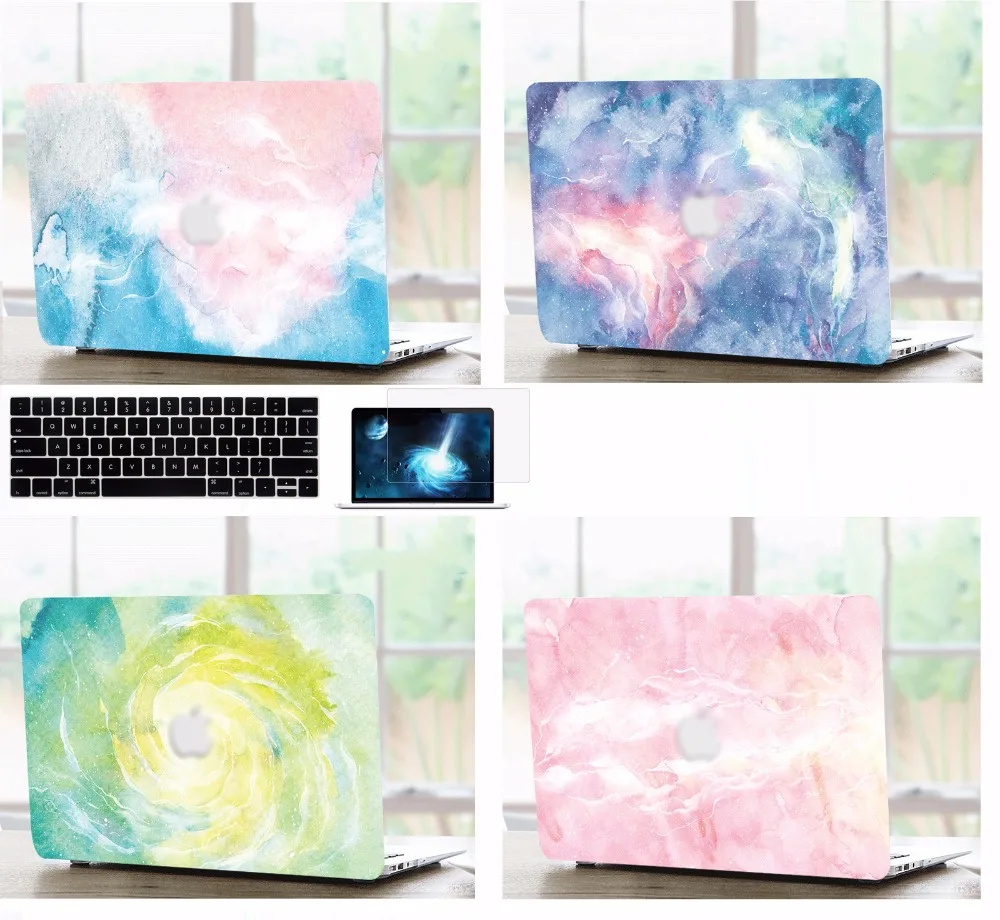 Laptop Shell Case Keyboard Cover Screen Film Protector For 11 12 13 15 inch font b