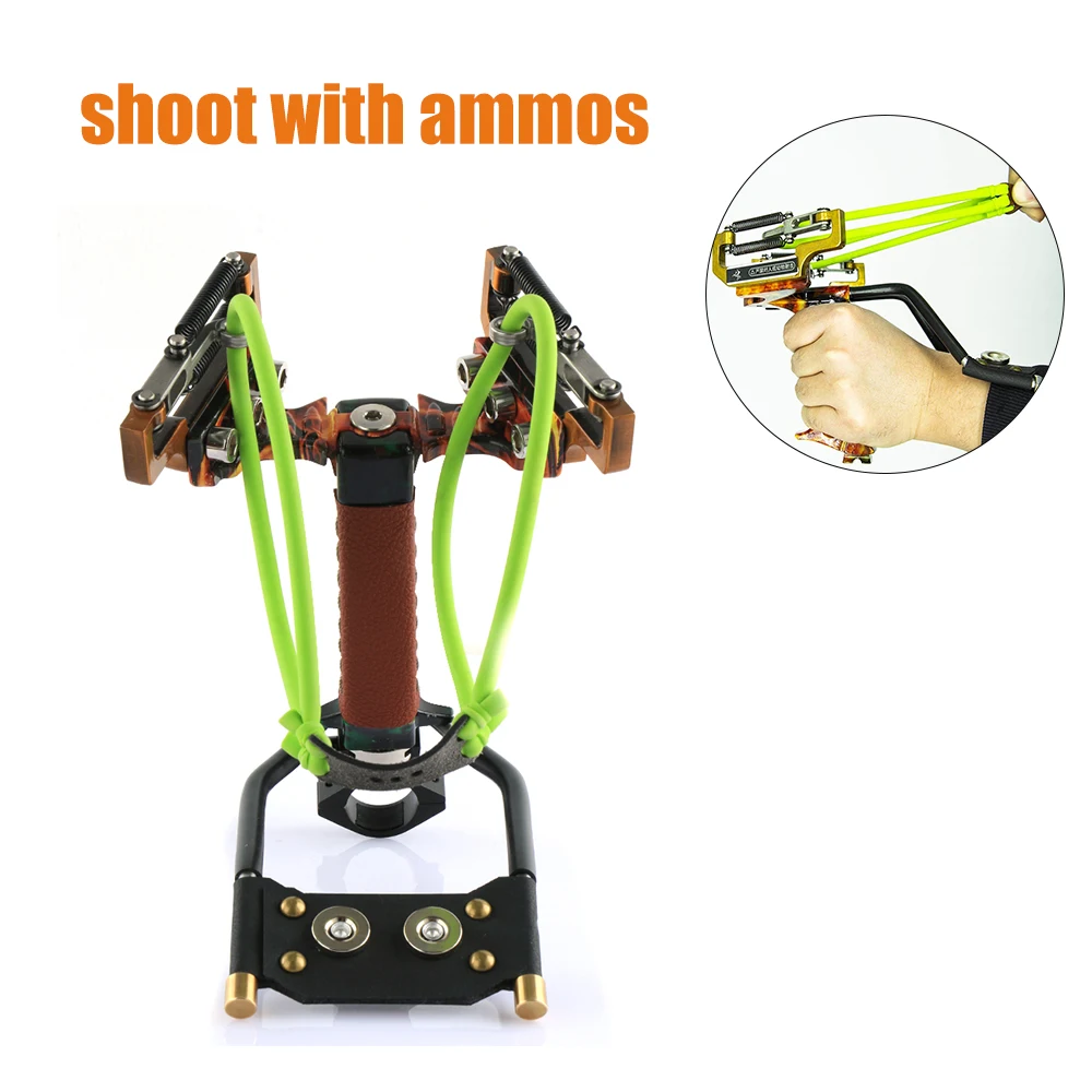 Billig 1pc Leistungsstarke Aluminium Angeln Slingshot katapult mit Pfeil Pinsel für Outdoor Jagd Schießen