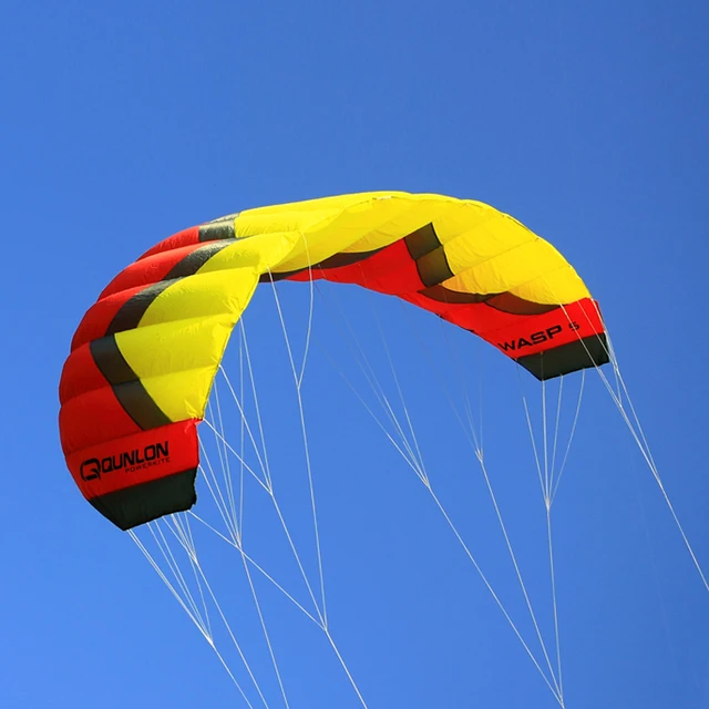 5Sqm Stunt Kite Quad Line Parafoil Traction Kite With Kite Flying Line