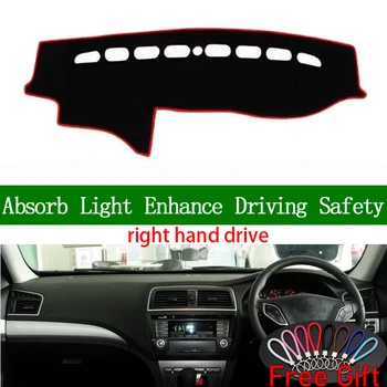 

For GAC Trumpchi GA5 PHEV 2011 2012 2013-2016 Right Hand Drive Dashboard Cover Car Stickers Dash Mat Carpet Interior Accessories