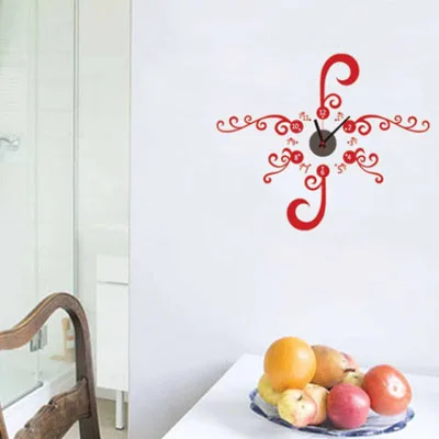 

Grass clock Sticker Bedroom Living Room Home DIY Removable Mural PVC Decal custom removable waterproof