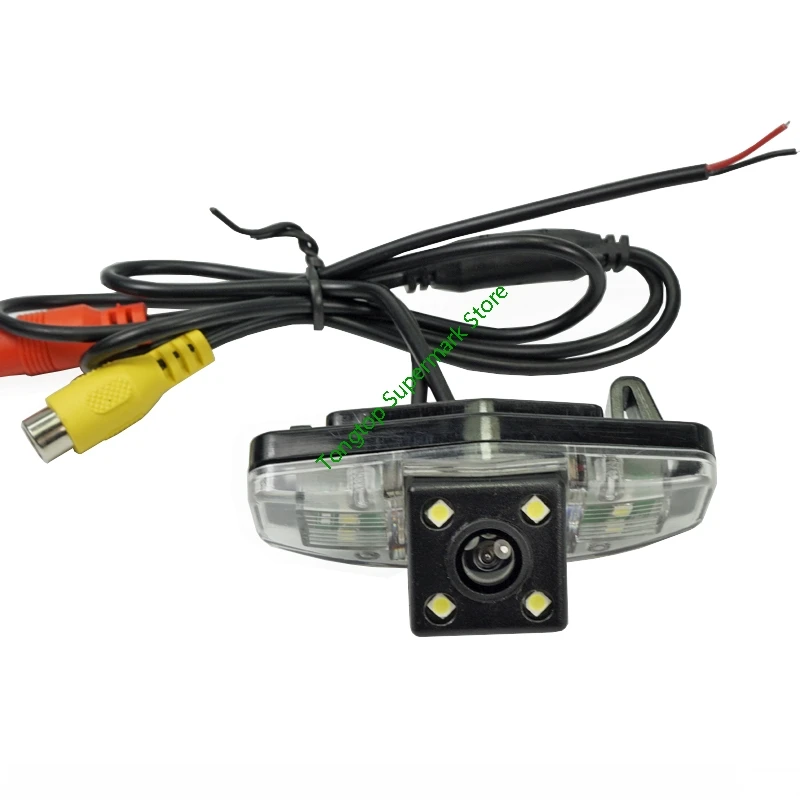 

Wire Wireless Night Vision Car Rear view Backup Reverse Camera with 4 LED For Honda Accord 8 / CITY / Odyssey