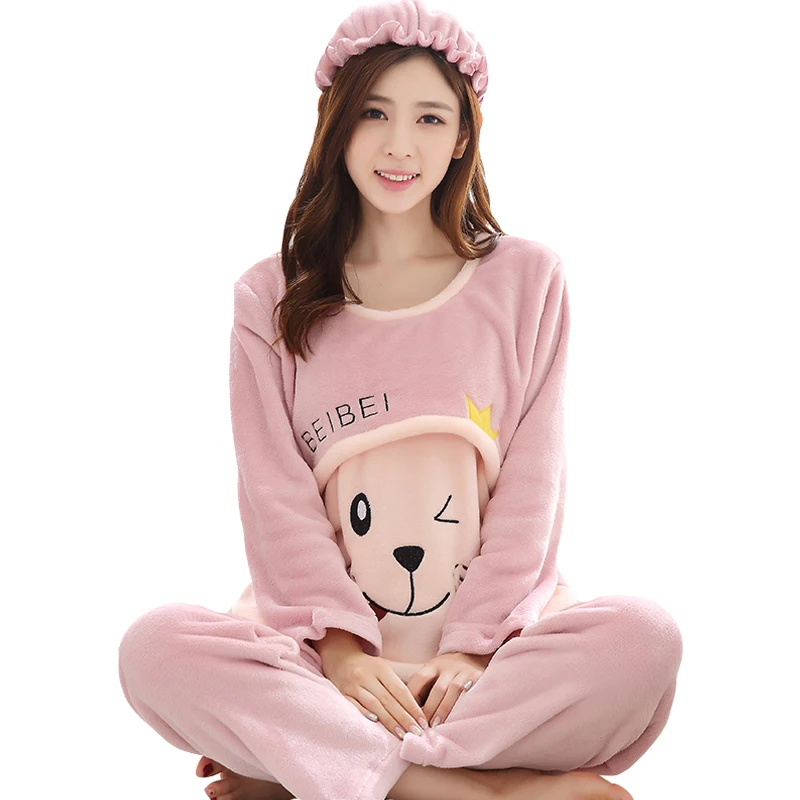 nursing winter pyjamas