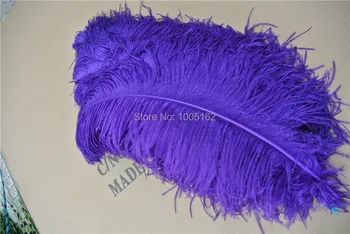 

EMS Free Shipping 100 pcs 22-24inch 55-60cm purple Ostrich Feather plumes for wedding centerpiece decor costumes party decor