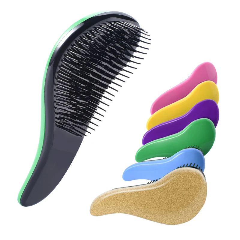 Image 1pc Magic Handle Tangle Detangling Comb for hair Shower Hair Brush Salon Styling Tamer Tool Hot Selling New Quality