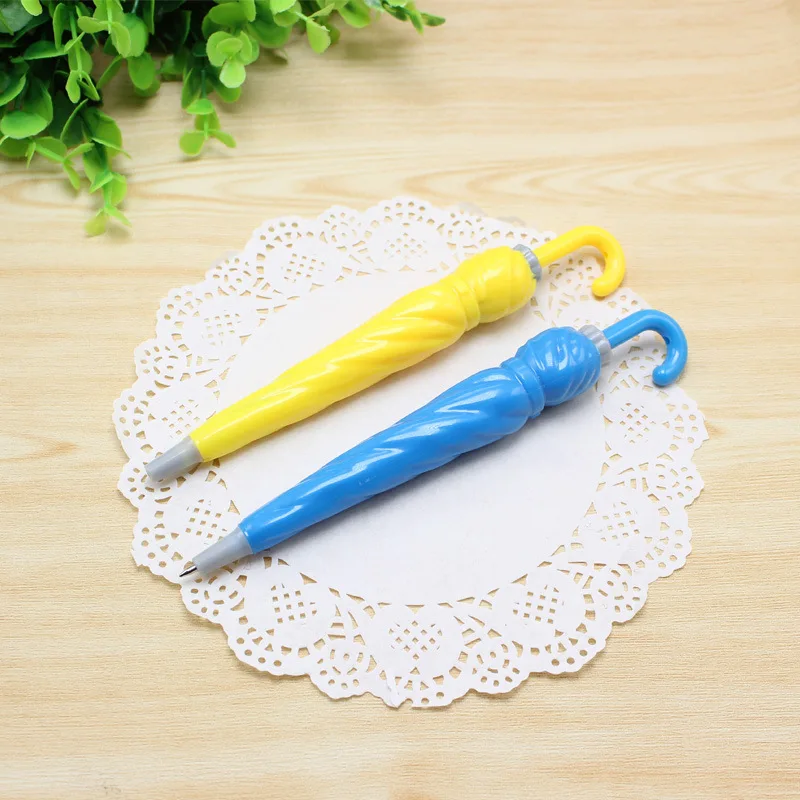 1 шт. креативная ручка конфетных цветов зонтик шариковая ручка в форме цветка ручка с синими чернилами 1,0 мм канцелярские принадлежности студенческий приз подарок для офиса
