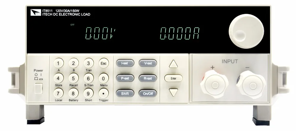 

IT8511 Digital Programmable DC Electronic load 120V / 30A / 150W Battery tester Load meter