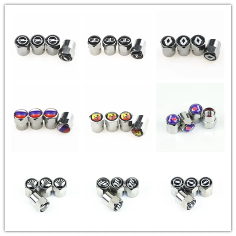 

Car Wheel Tire Valves Tyre Air Caps case for Volkswagen VW Polo CC GOLF Bora Tiguan car accessories Motorcycle Automobiles