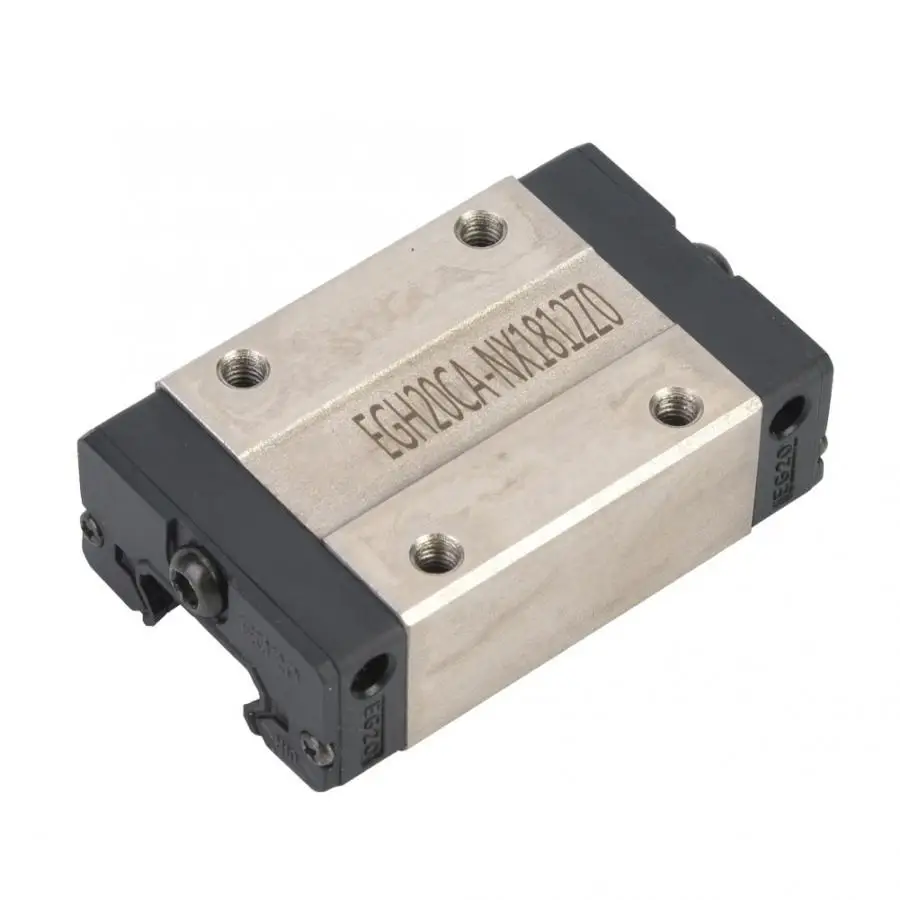 

2pcs EGH20CA linear slide Mini Linear Motion Guide Rail Block Slider Bearing Steel Sliding Blocks geleiderail