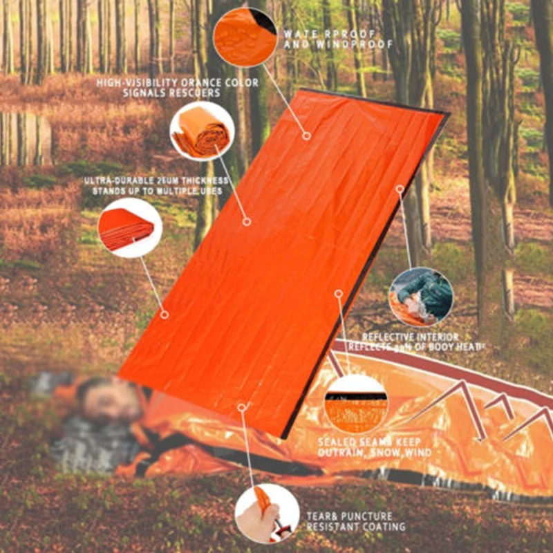 

Reusable Sleeping Bag Emergency Waterproof Picnic Pad Camping Accessories Nobby Modern Fashionable New