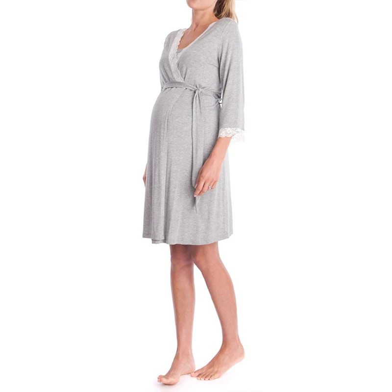 Супер Мягкий банный халат платье для Для женщин кружева Pijama осень-зима ночное белье женское платье сексуальные пижамы Для женщин домашняя