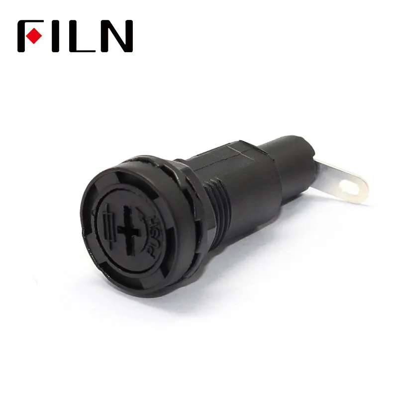 

FILN Fuse holder 6.3A250A 10A250V 5*20mm fuse holder fuse holder