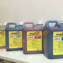 Лучшая цена! Phaeton UD-2 чернила не включены флеш CMYK 2L/бутылка использовать для SPT 508gs печатающей головки только растворителей принтеров