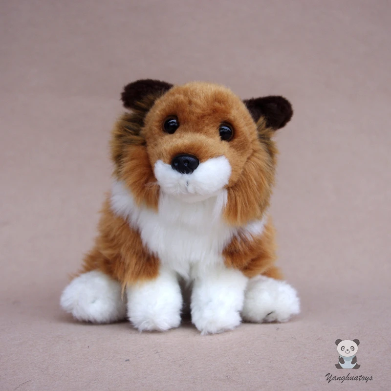 chien peluche vrai