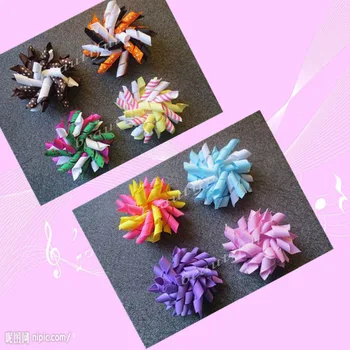

32 pcs BLESSING Happy Girl Hair Accessories 2.5 Inch Corker Hair Bow Clip