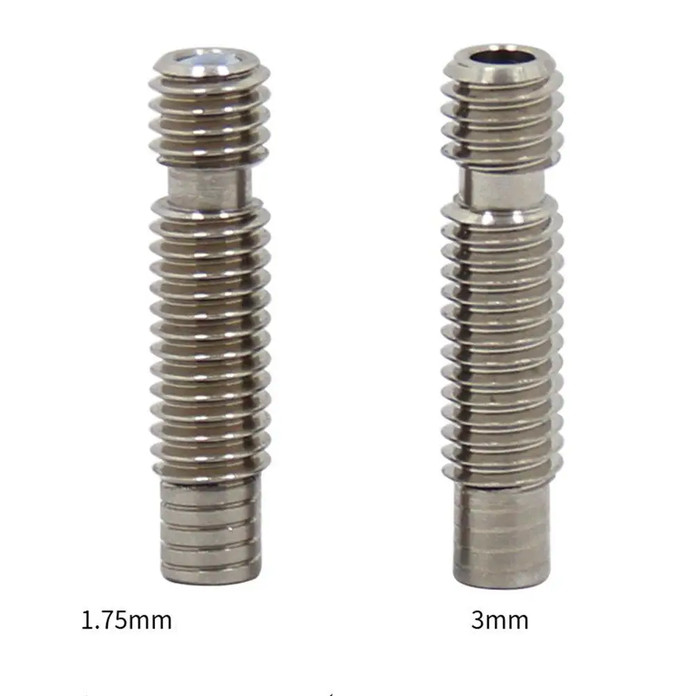 

BEESCLOVER New Arrival 3D Printer Accessories for E3D V6 Hot End of All Metal Stainless Steel Pipes Feeding Tube 1.75MM/3MM r20