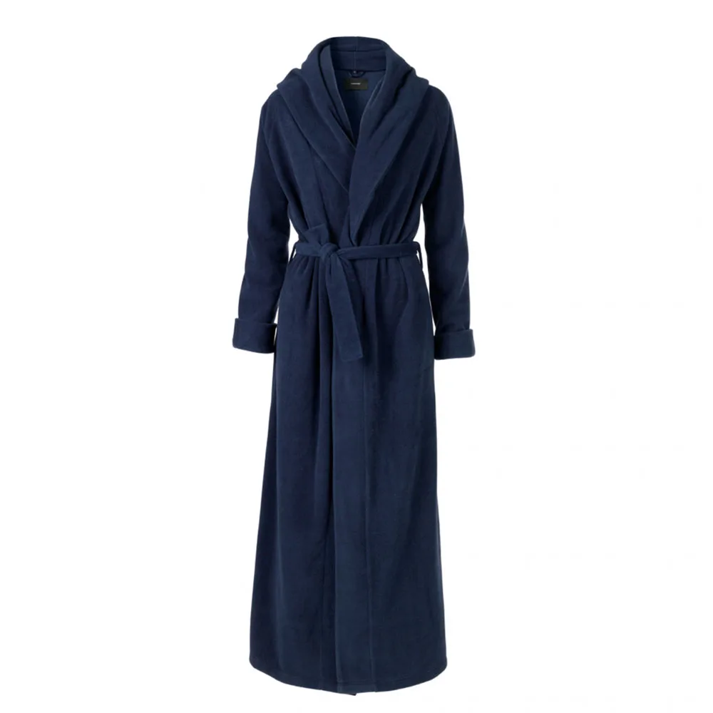 Women's Soft Grey Teddy Fleece Hooded Robe, Ladies Dressing Gown – OLIVIA  ROCCO