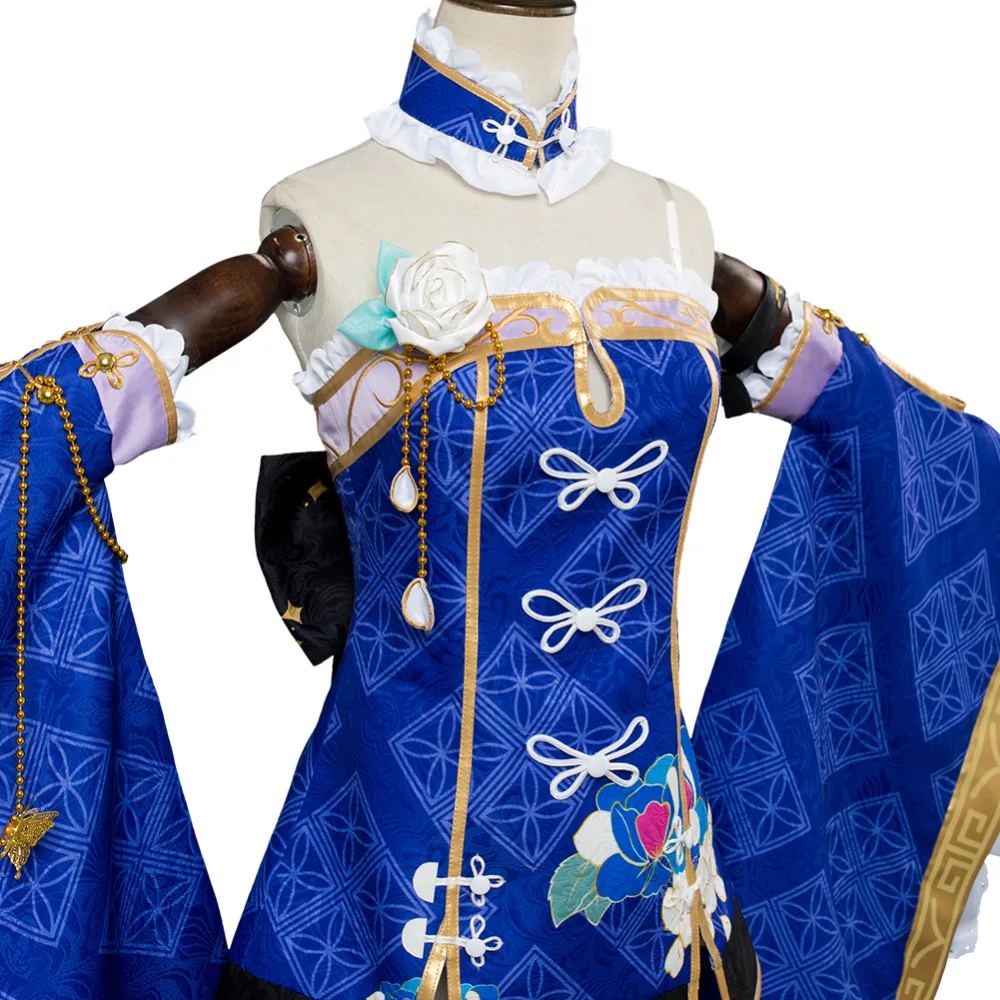 LoveLive Aqours Kanan Matsuura костюм-Чонсам для косплея женщин девочек косплей китайское платье на заказ