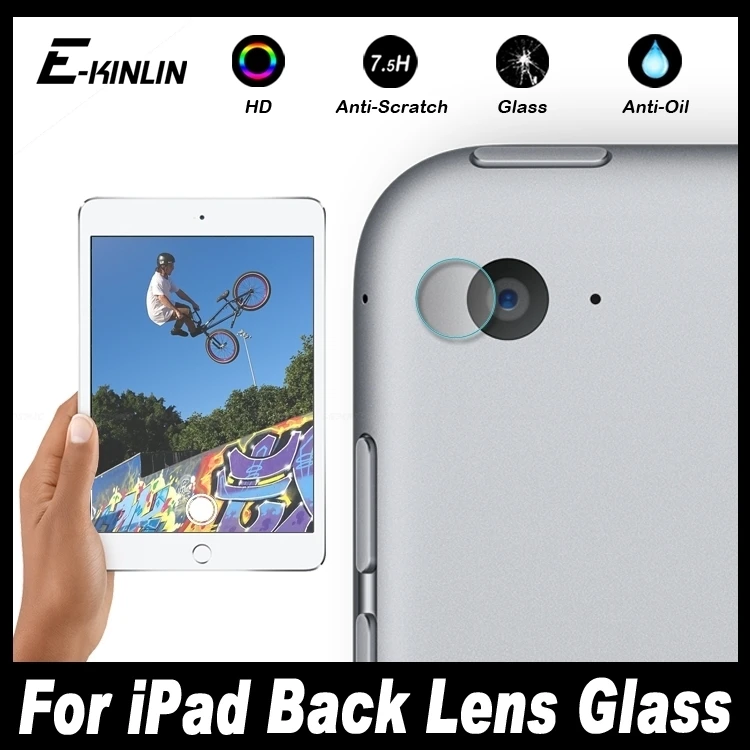

Back Camera Lens Protective For iPad 2017 Mini Air Pro 1 2 3 4 5 6 7.9 12.9 9.7 10.5 inch Clear Tempered Glass Protector Film