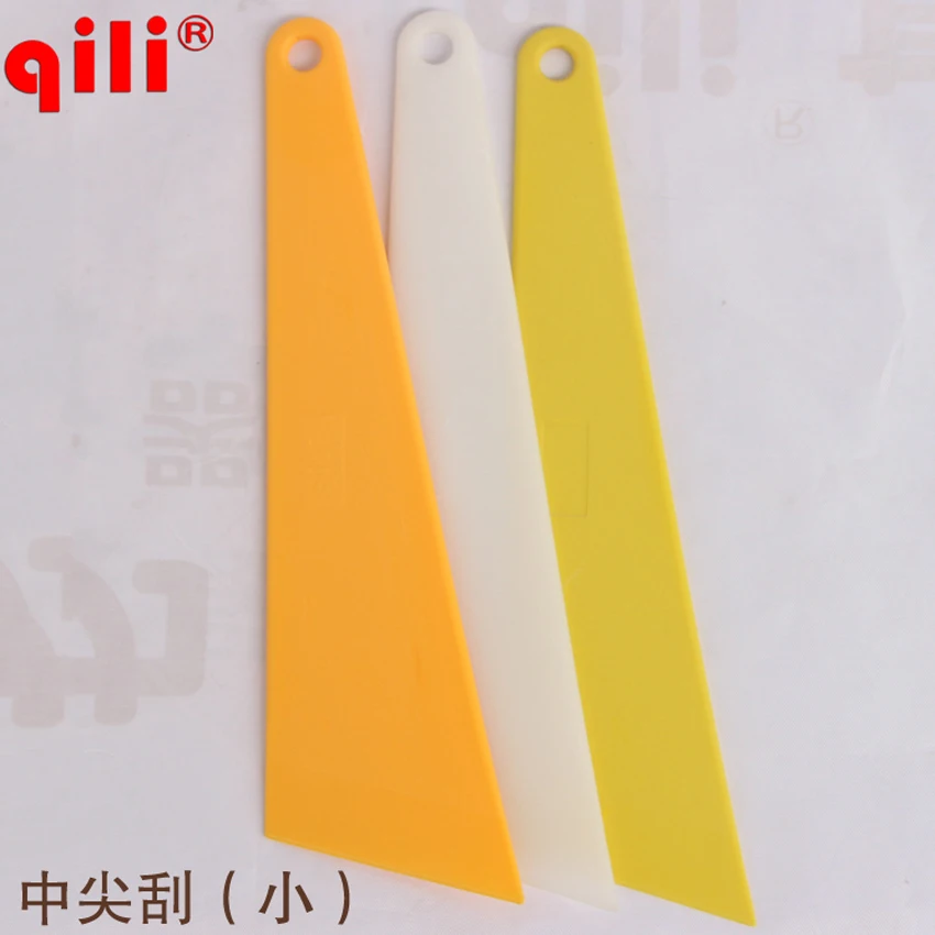 Qili QG-41Triangular наконечник скребок с острыми головками Squeegees riangle ТИНТ оконный скребок Пленка Установка автомобильный упаковочный скребковый инструмент/