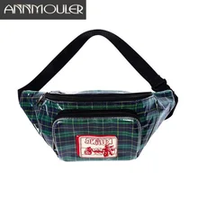 Annmouler дизайнер Для женщин поясная Высокое качество нейлоновая поясная сумка большой Ёмкость многофункциональная сумка на пояс груди мешок для девочек