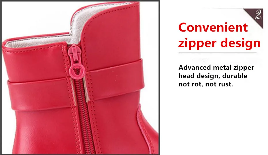 Girls high heel boots-16