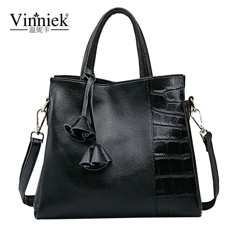 Fashion Women Bag Real Leather Casual Tote Extra Large Genuine Leather ...