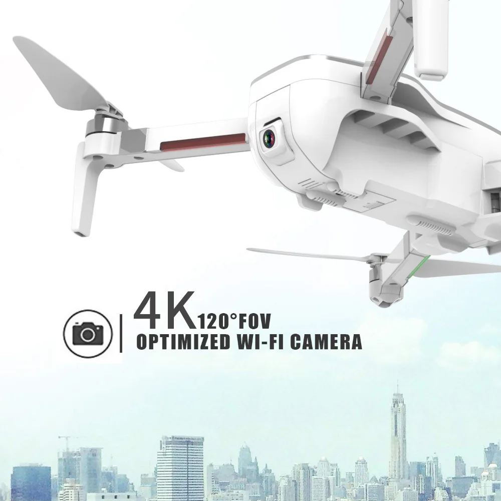 GPS 5G WIFI FPV 4K HD широкоугольный двойной бесщеточный складной умный Радиоуправляемый