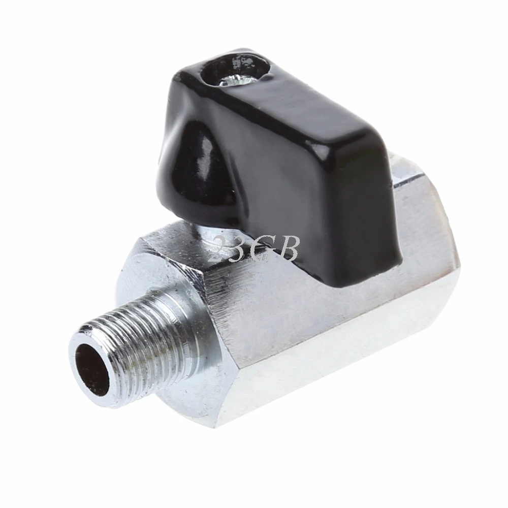 

Brass Mini Ball Valve BSP Male to Female Thread Air Compressor Hose J24