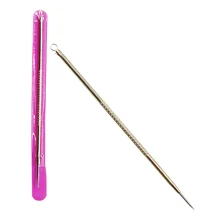 5 шт. антибактериальные Угри прыщи акне игла Угри экстрактор комедонов акне пятна Remover инструмент для чистки лица