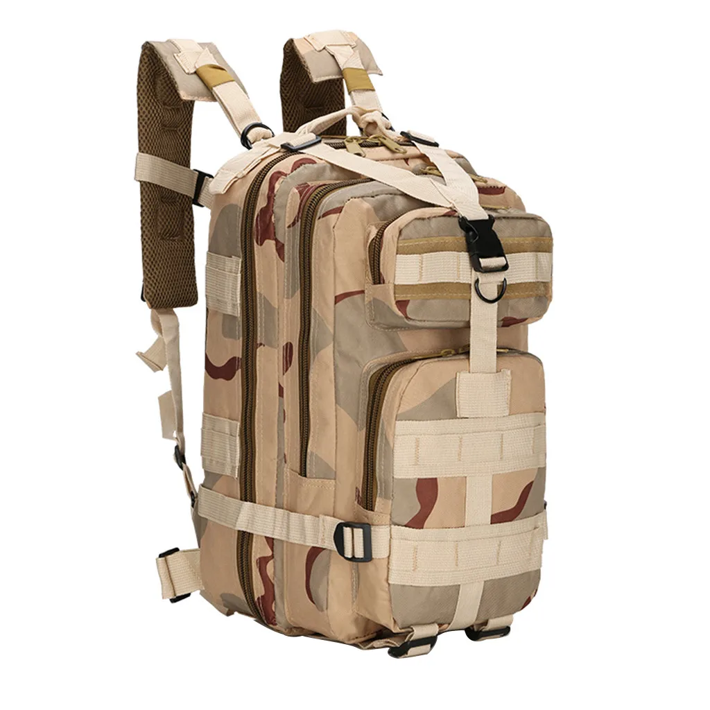 30L тактический рюкзак большой емкости Камуфляжный Водонепроницаемый Удобная сумка для прогулок горный туризм Охота Кемпинг Сумка#0809 - Цвет: E
