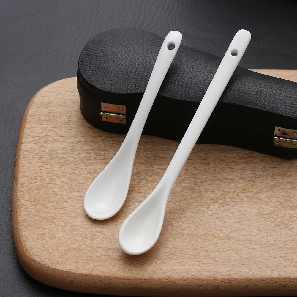 Buy 1PC S/L High Quality Porcelain Spoons Kitchen