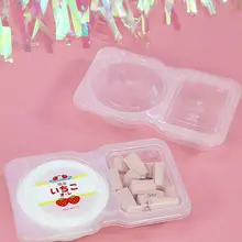 140 мл прозрачный пластиковый соус чатни чашки пищевой контейнер слизь ящик для хранения с крышкой